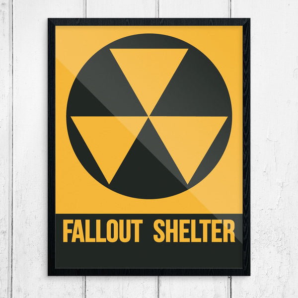 Fallout Sheltor Symbol Print